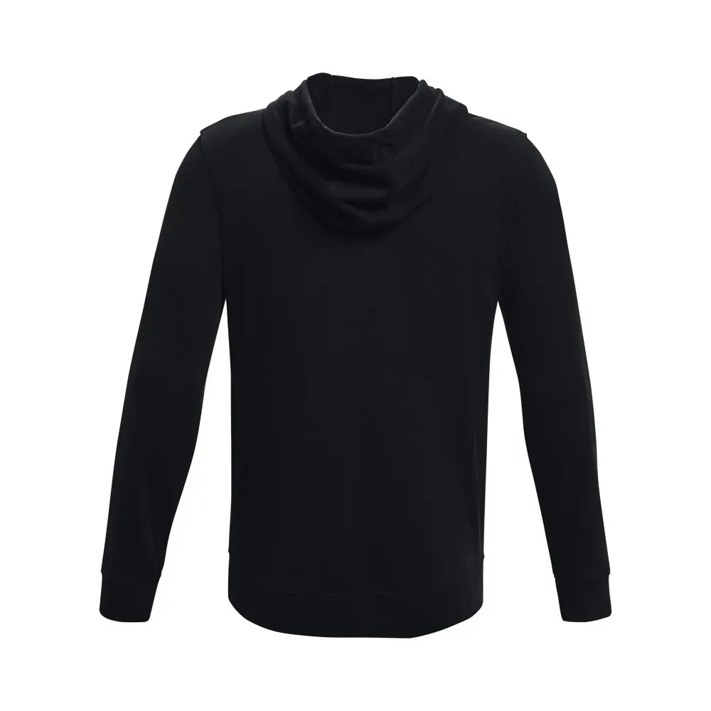 Under Armour Jaqueta 1370409-001 M RIVAL TERRY LC PretoBranco Algodao -3-